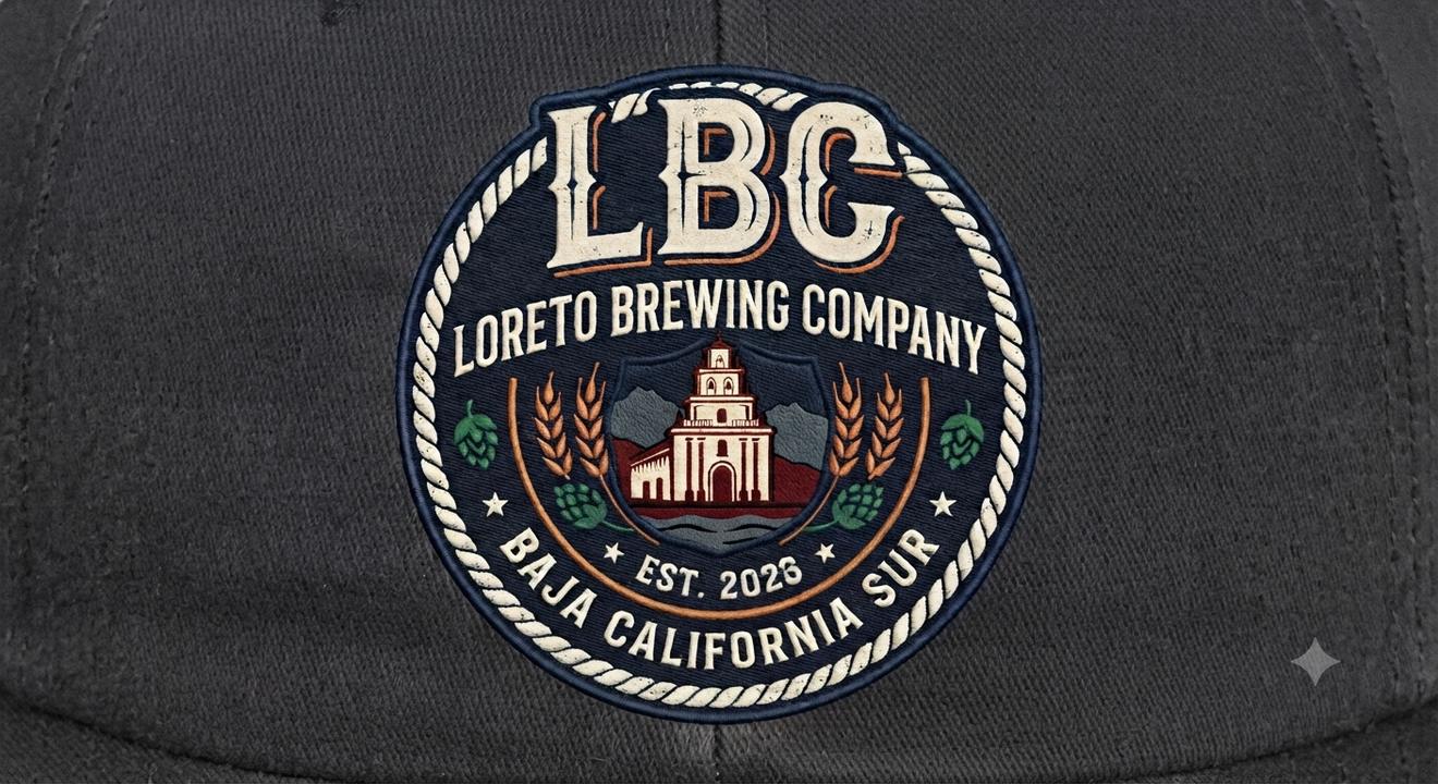 Loreto Brewing Company embroidered patch