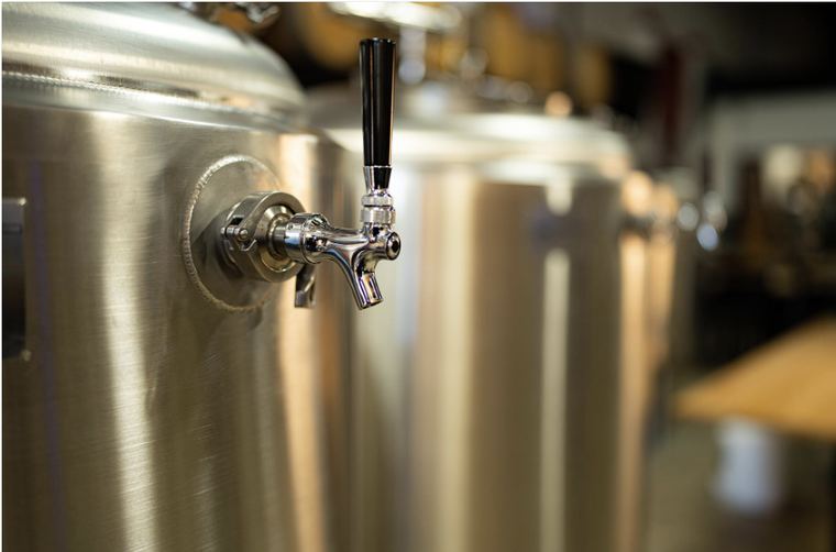 A pour from a Loreto Brewing Company tap
